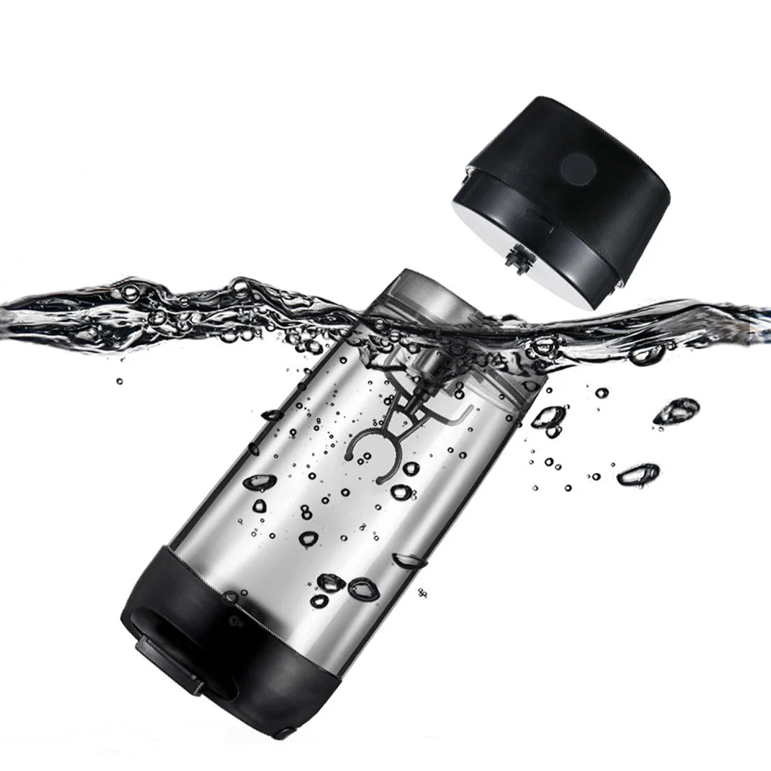 Titan PowerMix™ Electric Protein Shaker Bottle — Large Capacity Portable Sports Cup with Measurement Scale for Smooth Protein Shakes & Fitness Hydration